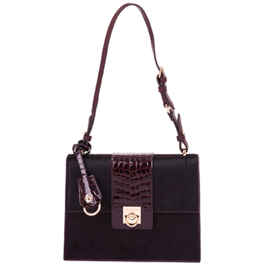 NWT - Spartina 449 | Croc Shoulder - Bordeaux